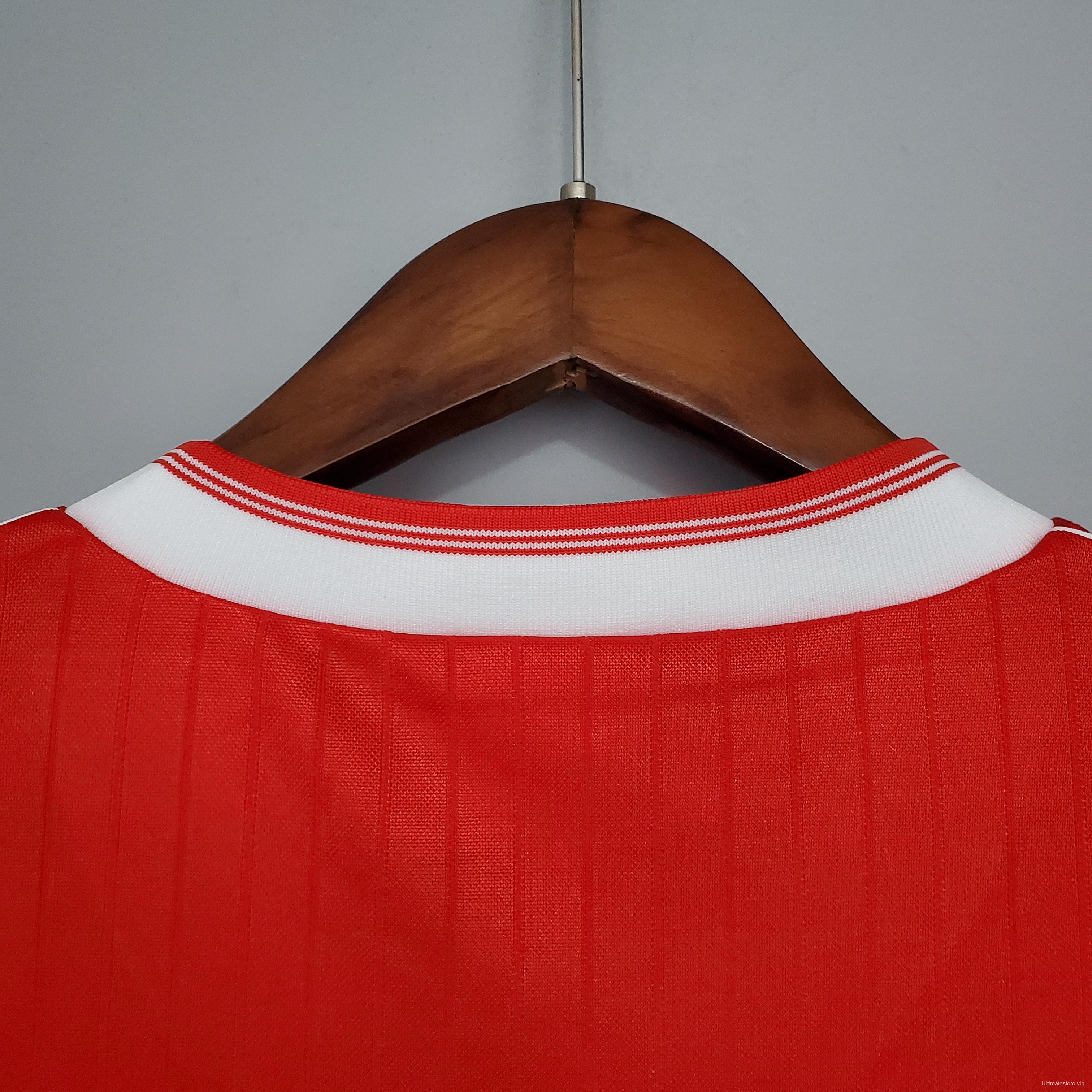 Retro 83/86 Arsenal home Soccer Jersey
