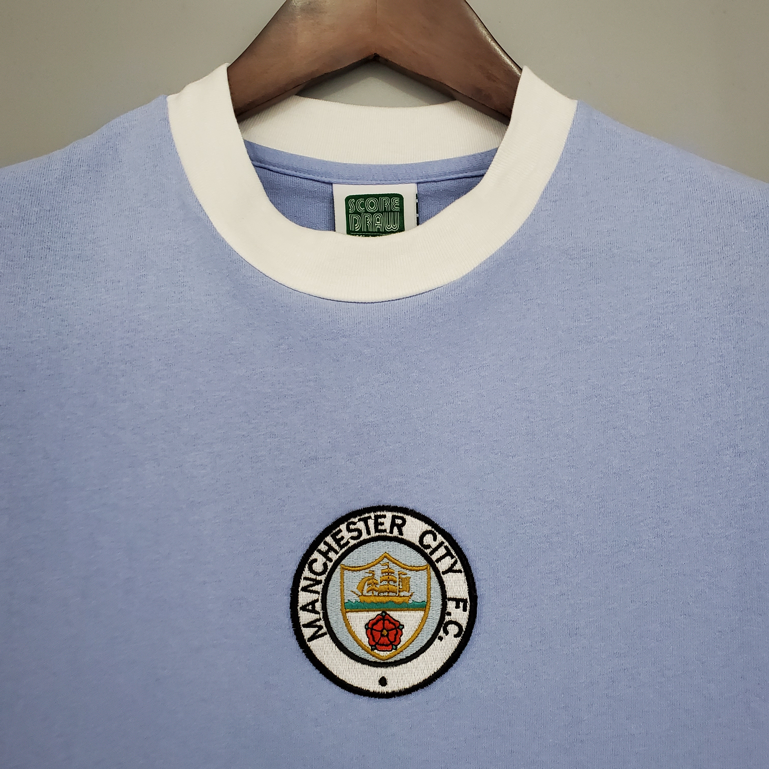 Retro Manchester City 1972 home Soccer Jersey