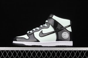 NIKE SB DUNK High Pro mint green all-star SB buckle rebound high-top casual skateboard shoes DD1398-300