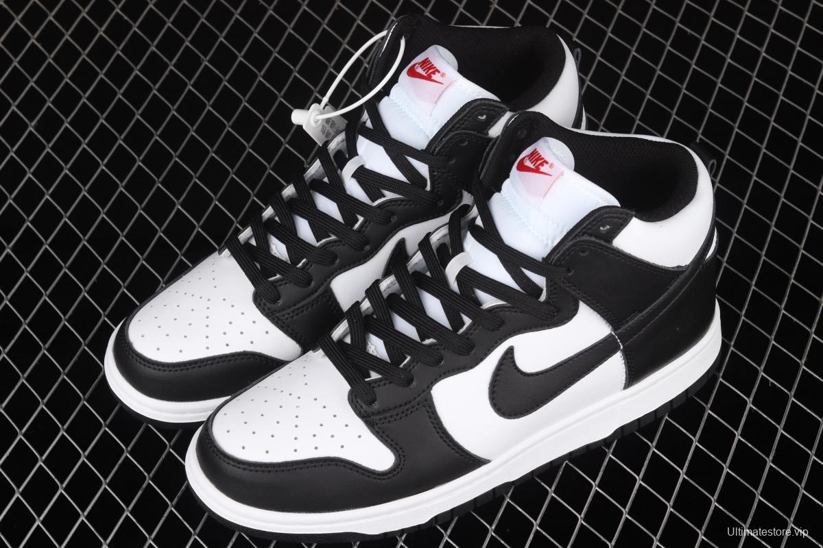 NIKE SB DUNK High black and white panda SB rebound high upper shoes DD1399-103