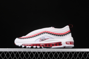 NIKE Air Max 97 new color matching air cushion running shoes CK9397-100