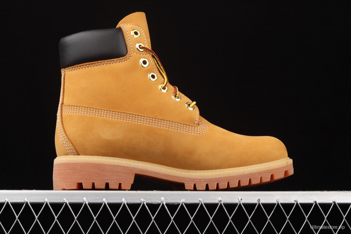 Timberland Yellow High seven-hole male code 10061 six-hole female code 10361 TB010061 713