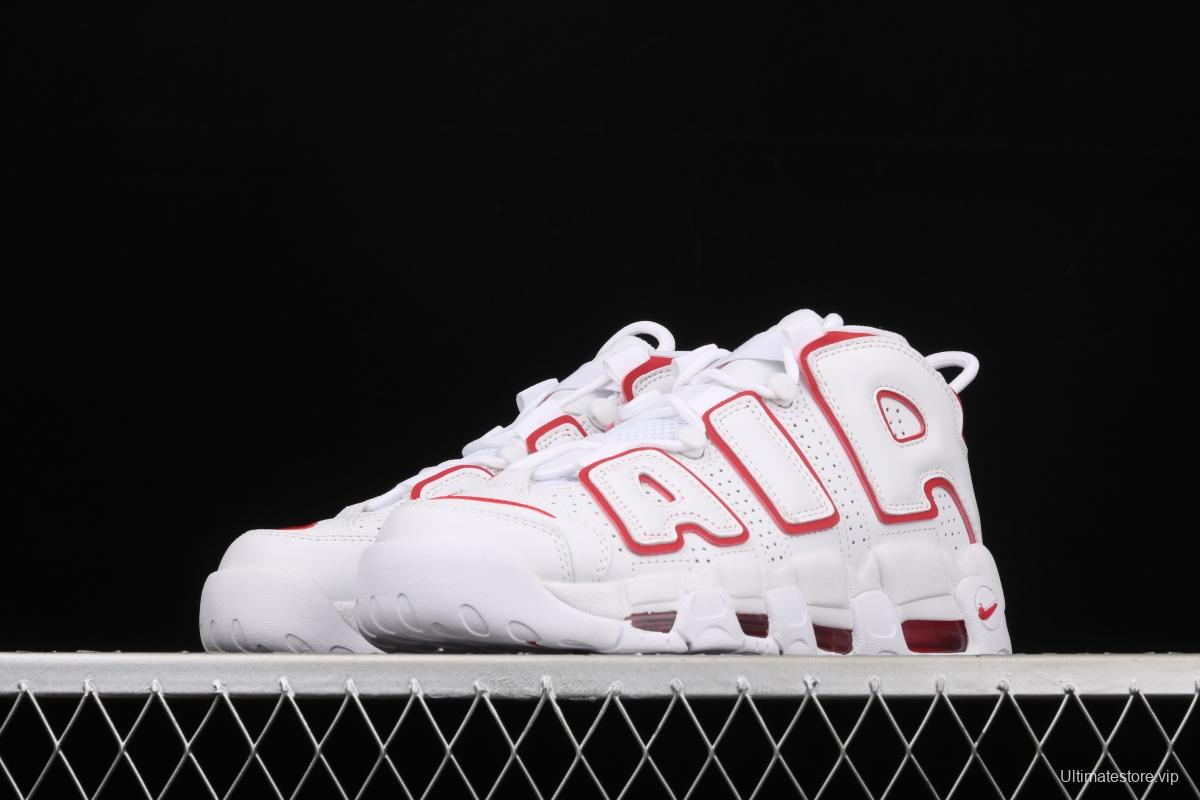 NIKE Air More Uptempo 96 QS Pippen original series classic high street leisure sports basketball shoes 921948-102