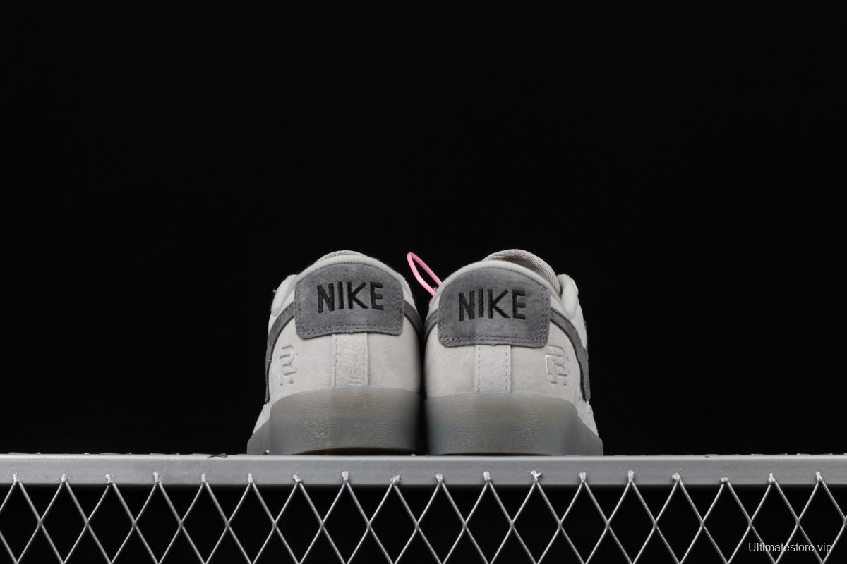 Reigning Champ x NIKE Blazer SB defending champion 3M reflective joint name board shoes 454471-009