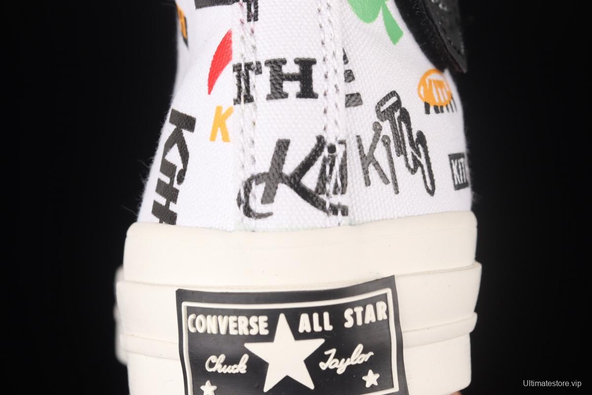 Kith x Converse 1970 S Converse cooperative high-top casual board shoes 172466C