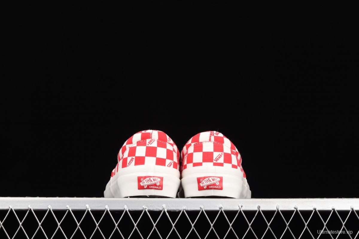 Vans Vaul OG Era LX high-end branch line series checkerboard element low upper board shoes VN0A3CXN9V9