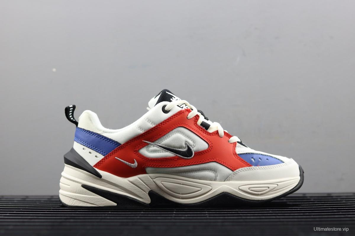 NIKE M2K Tekno black and white retro sports daddy shoes AO3108-101,