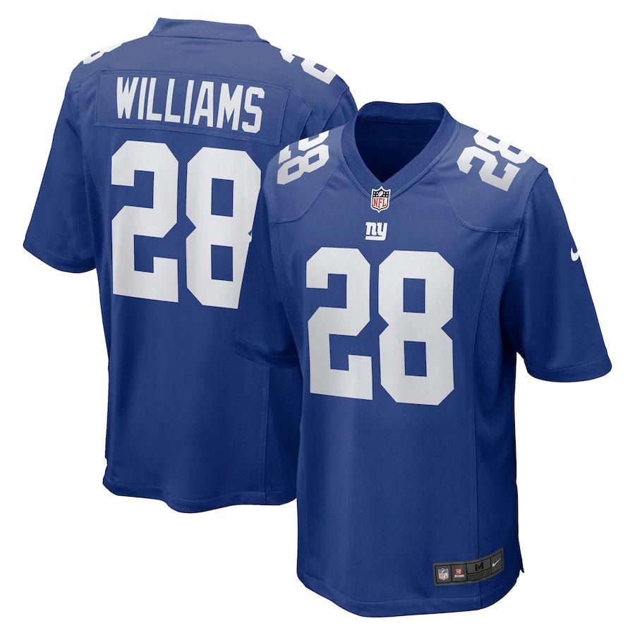 Men's Brandon Williams Royal Player Limited Team Jersey