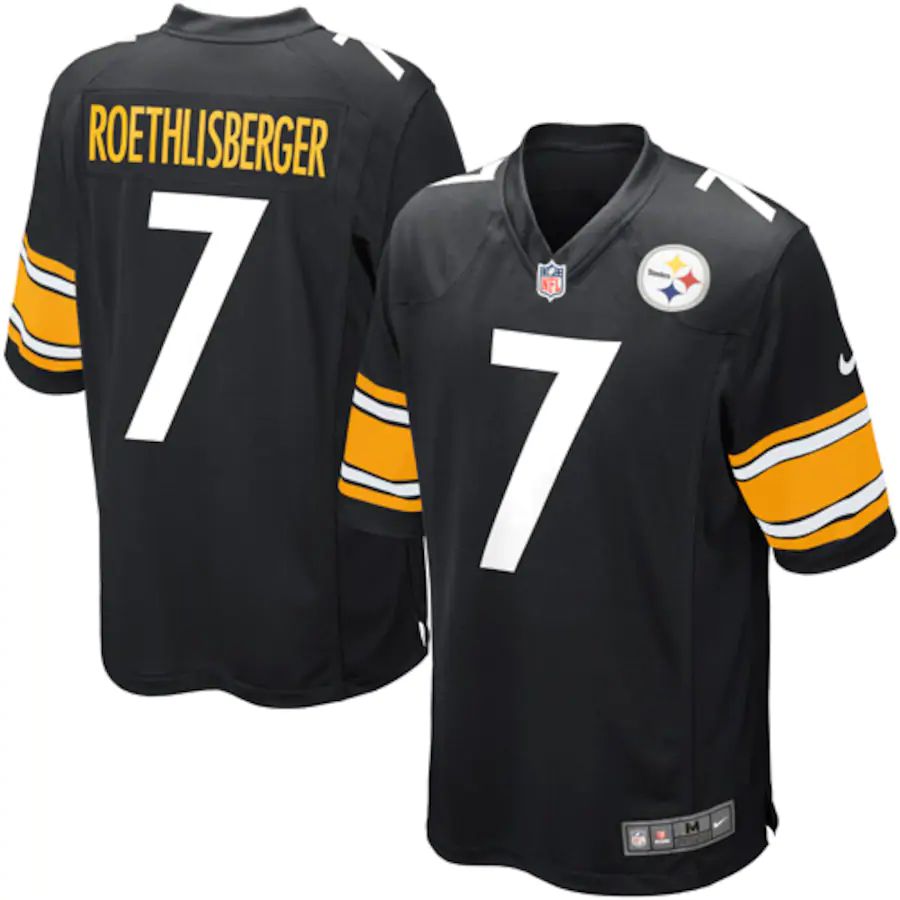 Youth Ben Roethlisberger Black Player Limited Team Jersey
