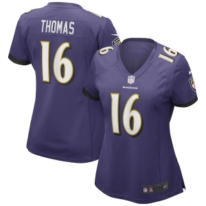 Women's De'Anthony Thomas Purple Player Limited Team Jersey