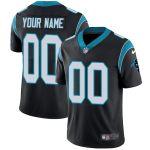 Men's Black Customized Limited Team Jersey