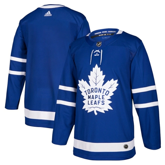 Men's Blue Home Blank Team Jersey