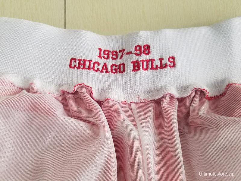 Chicago 1997-98 Throwback Classics Basketball Team Shorts