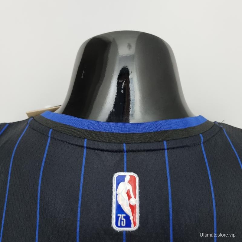 75th Anniversary Anthony#50 Orlando Magic Black NBA Jersey