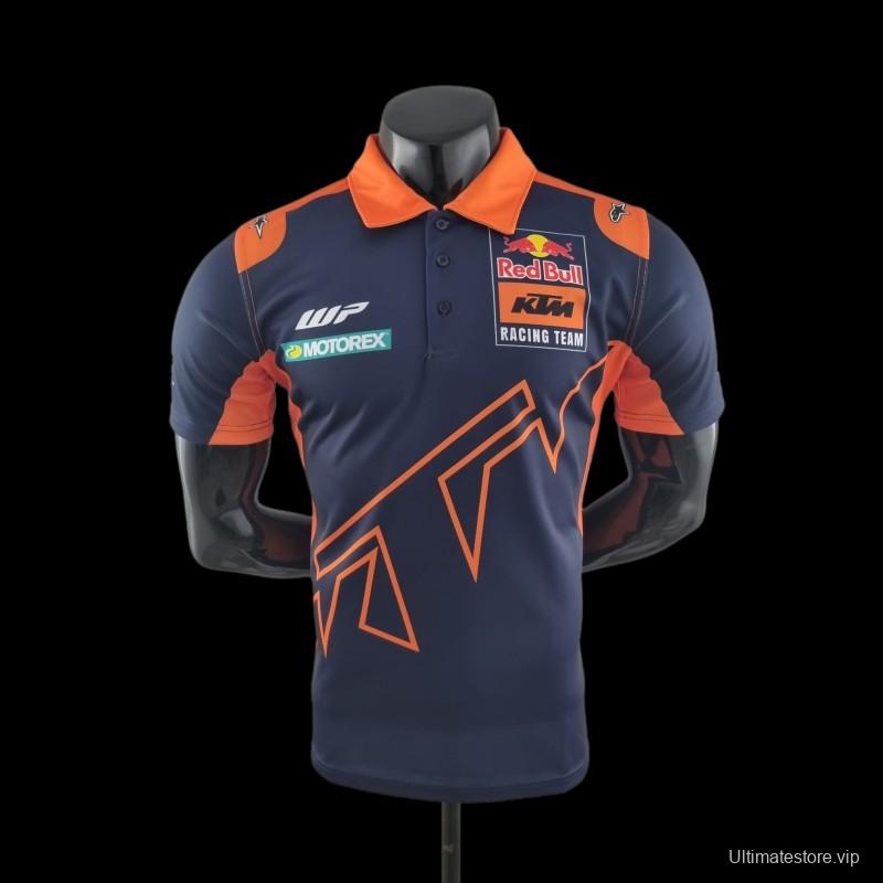 2022 F1 Formula One; KTM Polo Blue Orange 