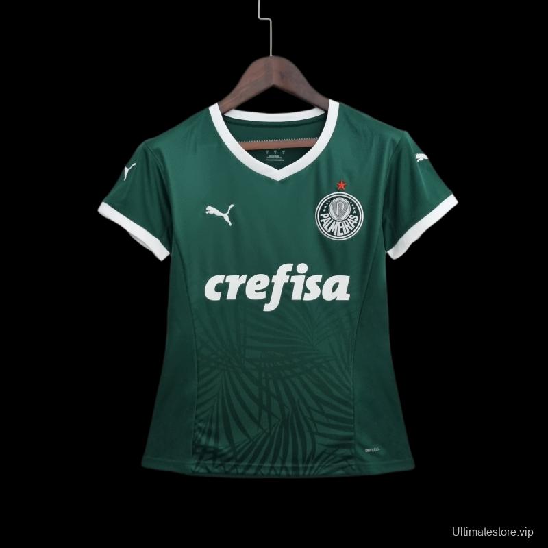 22/23 Palmeiras Woman Home  Soccer Jersey