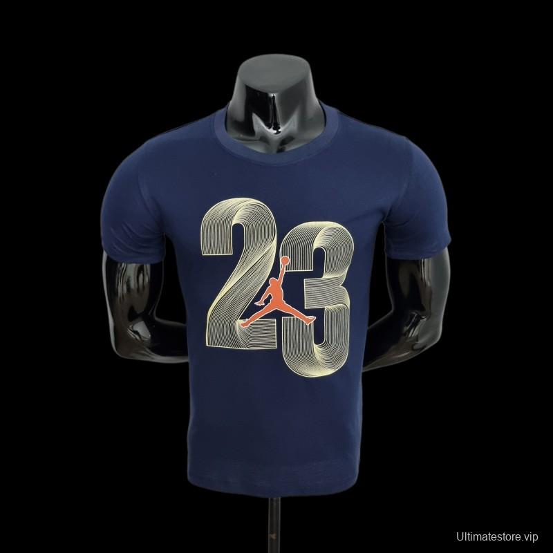 2022 NBA Jordan 23 Navy T-shirts #0049