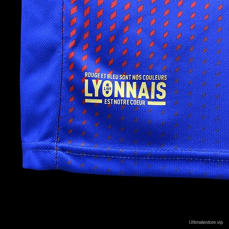 22/23 Lyon 3rd Away Soccer Jersey