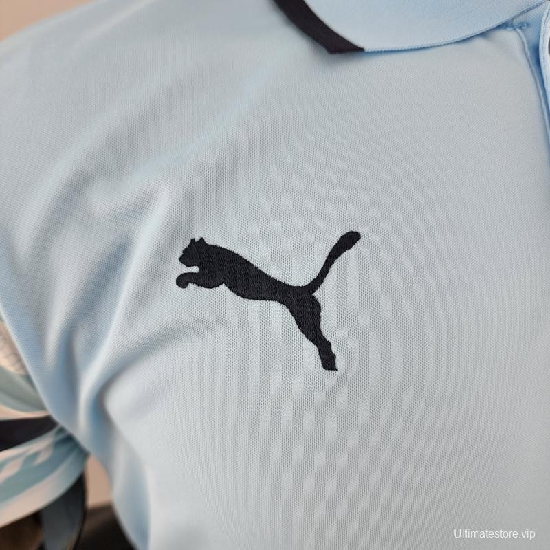 22/23 POLO Manchester City Light Blue Jersey