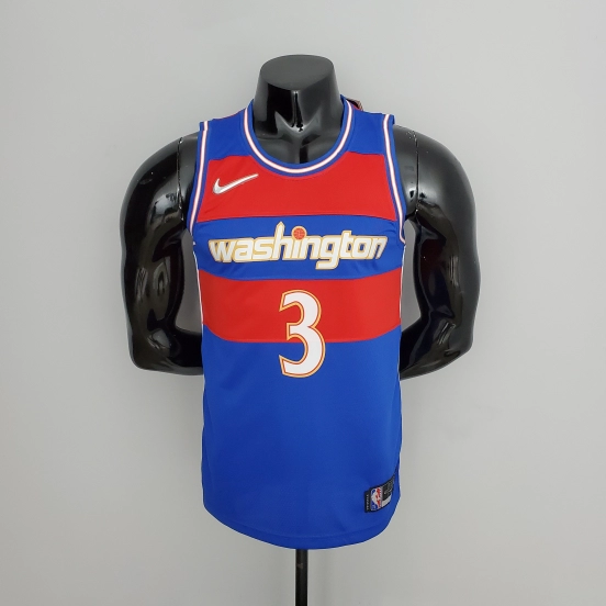 2022 Season Washington Wizards BEAL#3 Talent City Edition Blue Red NBA Jersey
