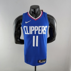 75th Anniversary WALL#11 Los Angeles Clippers NBA Jersey Blue