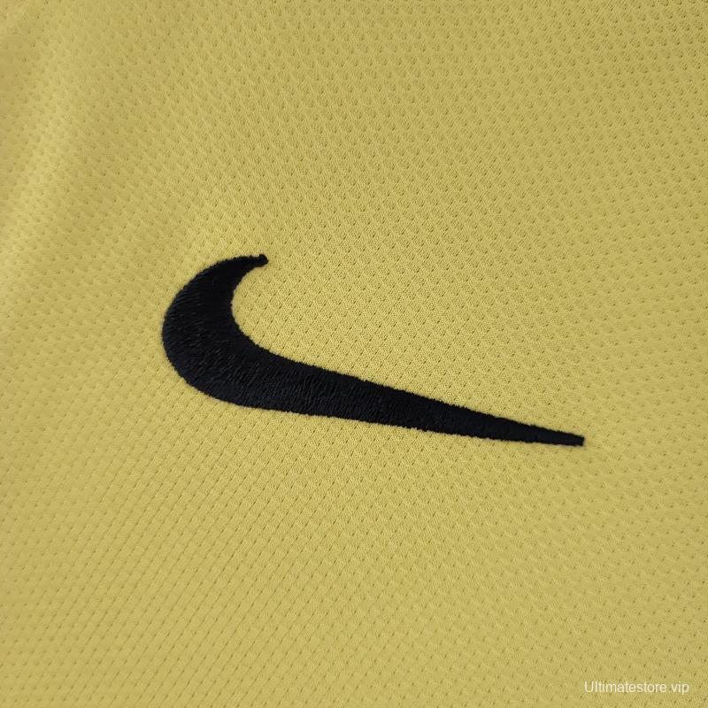 Retro 08/09 Long Sleeve Barcelona Away Soccer Jersey