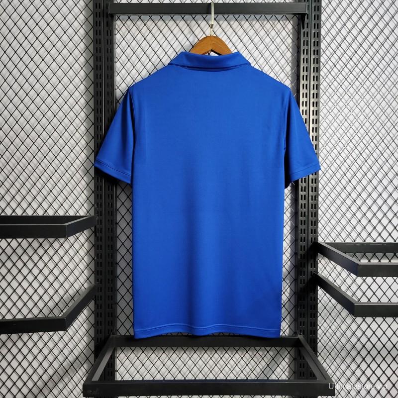 Retro 57-62 Brazil Away Blue Jersey