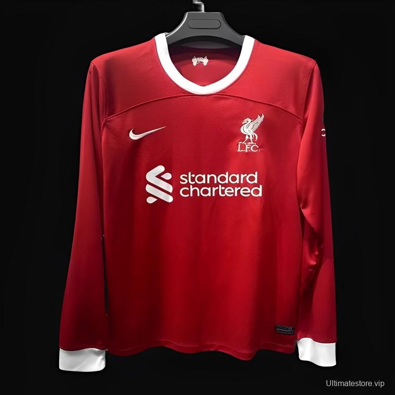 23/24 Liverpool Home Long Sleeve