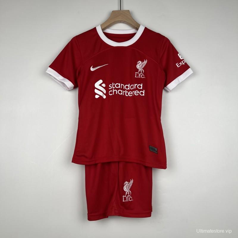 23/24 Kids Liverpool Home Set