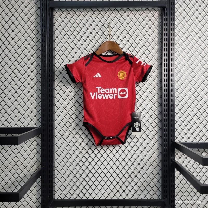 23-24 Baby Manchester United Home Size 9-12 Months