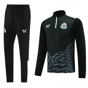 23/24 Newcastle United Black Half Zipper Jacket+Pants