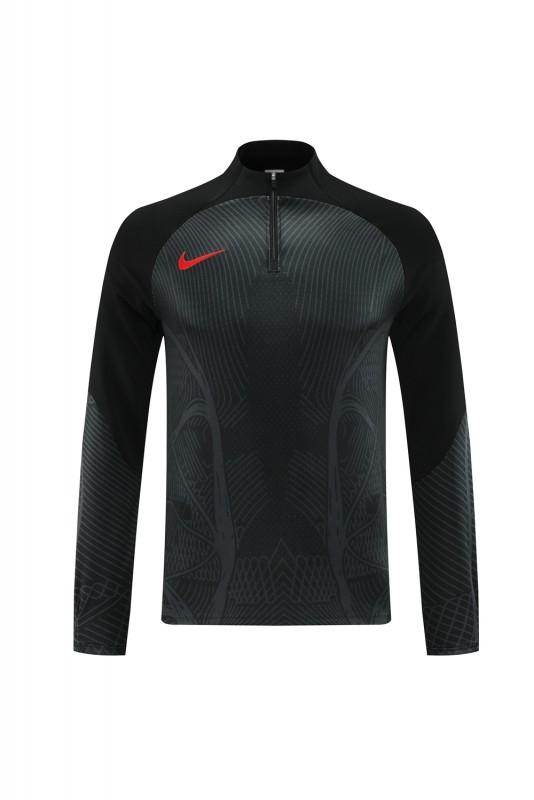 2024 Nike Black Half Zipper Jacket+Pants