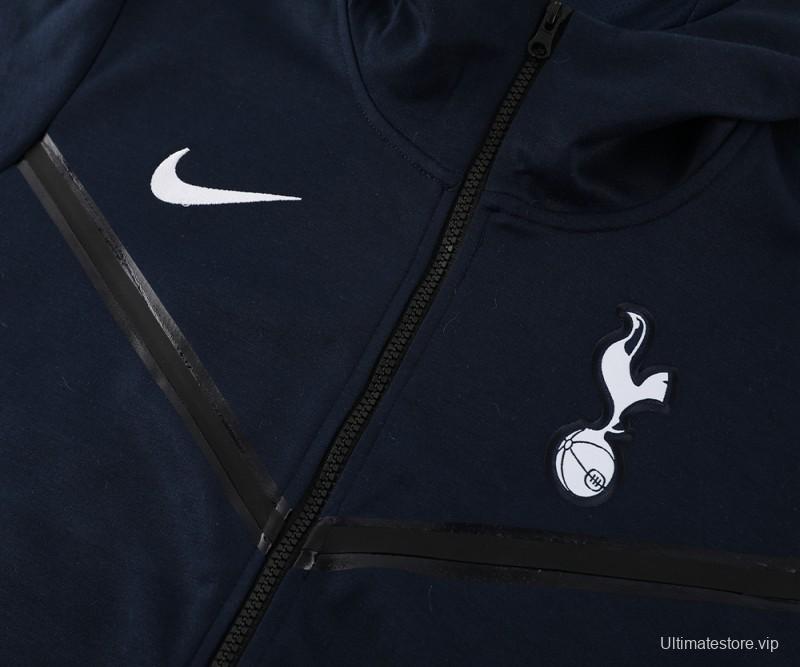 23/24 Tottenham Hotspur Full Zipper Hoodie Jacket+Pants