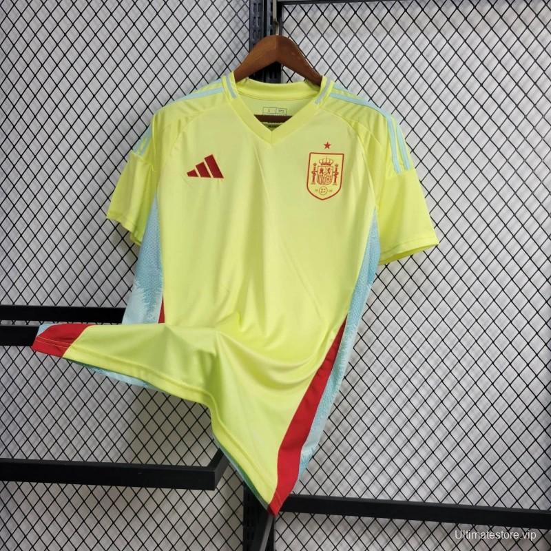 2024 Spain Away Yellow Jersey