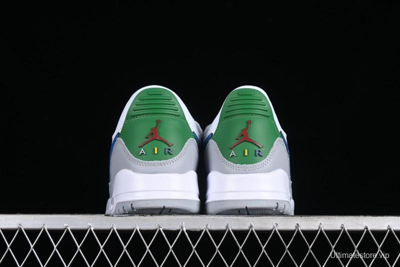 Nike Air Jordan Legacy AJ312 Low Strap Triple Fusion Sneakers - CD9054-140