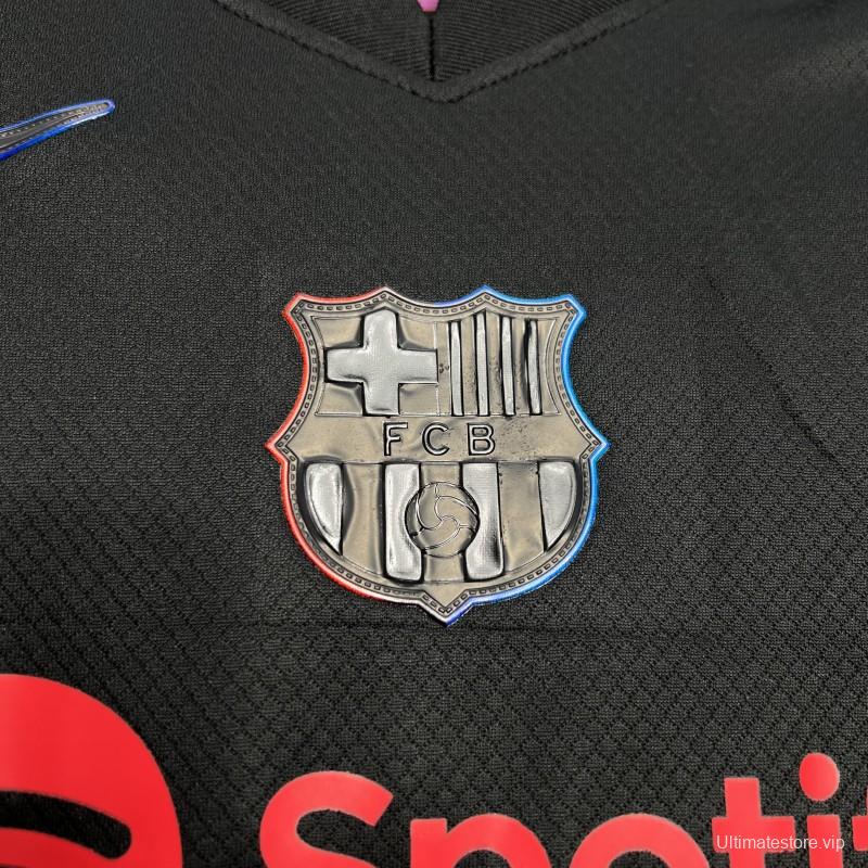 24/25 Kids Barcelona Away Black