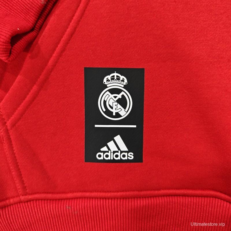 24/25 Real Madrid RMCF Beige/Grey/White/Navy/Black Hoodie