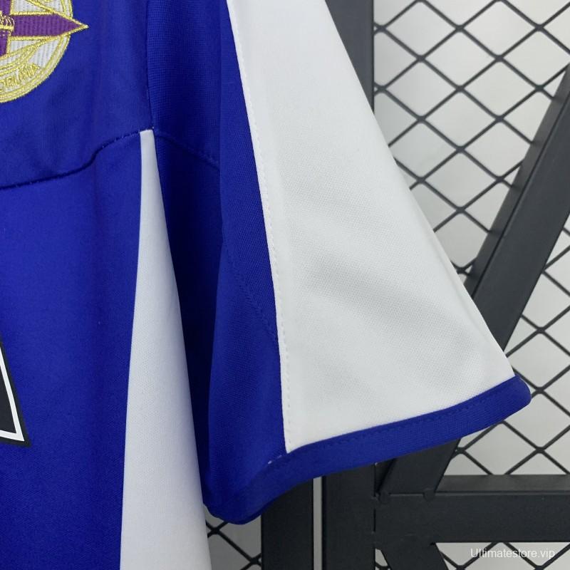 03/04 Retro Deportivo La Coruna Home Jersey