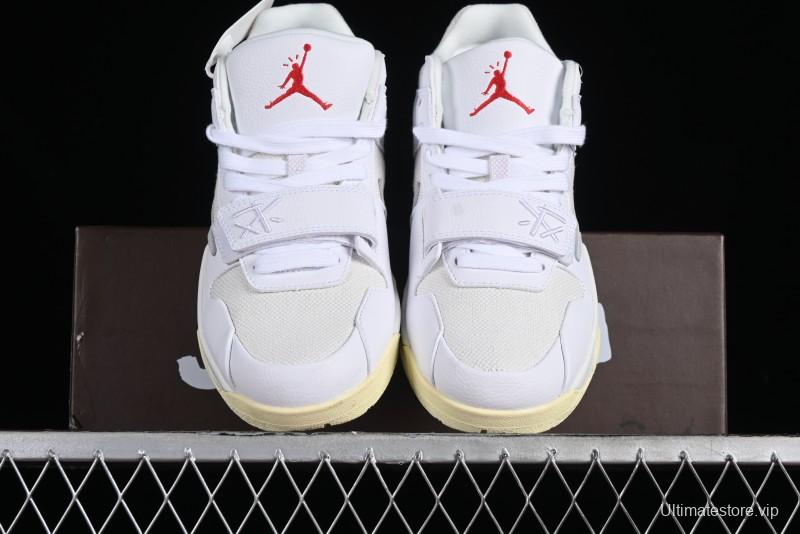 Nike Travis Scott x Jordan Cut The Check AJ1 Basketball Shoes with Velcro Strap - FZ8117-003