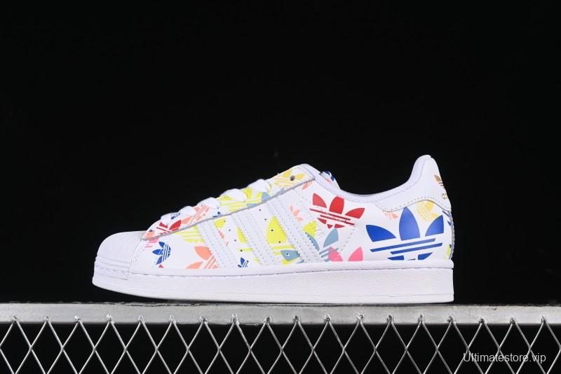 Adidas Superstar H00183 Casual Sneakers with Shell Toe Design - H00183