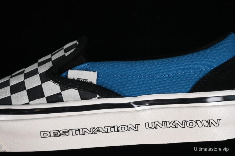 Vans Slip-On x Liberaiders Origami Checkerboard Low-Top Casual Sneakers - VN000V0SAPK