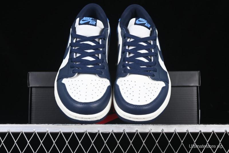 Nike Air Jordan 1 Low OG Obsidian AJ1 Low-top Lifestyle Basketball Shoes - CZ0790-400