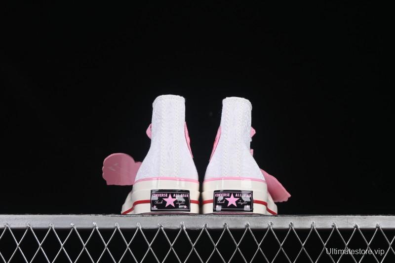 Converse Chuck 70 Valentine's Day Rose High Top Casual Sneakers - A14798C