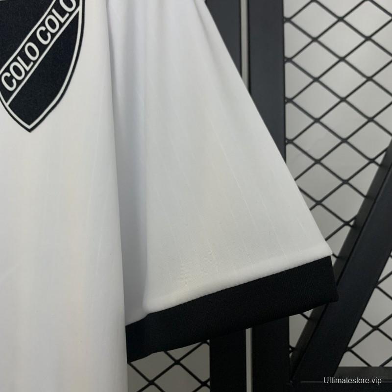 25/26 Colo Colo 100th Anniversary White