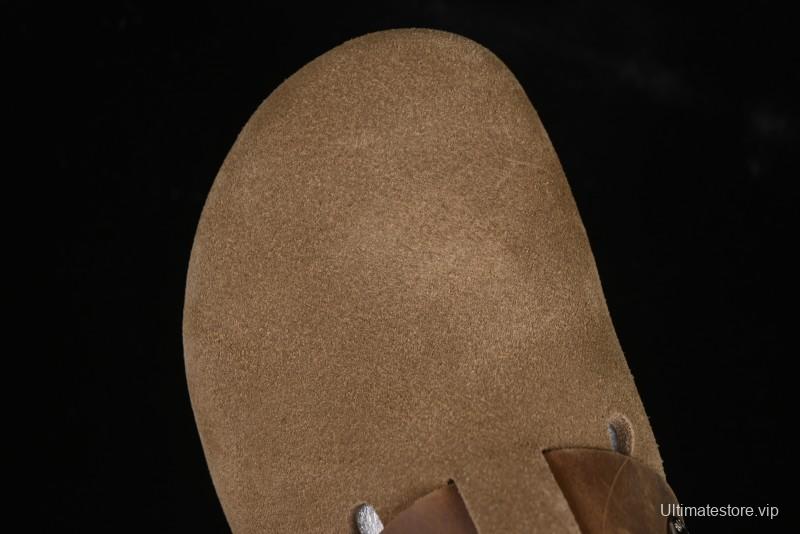 Birkenstock Arizona Soft Footbed Sandals with Suede Leather and Lambswool Lining - G.D4