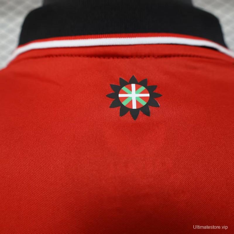 Player Version 25/26 Athletic Bilbao Home Jersey