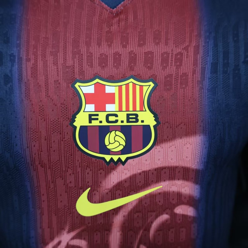 Player Version 25/26 Barcelona Travis Scott Special Jersey