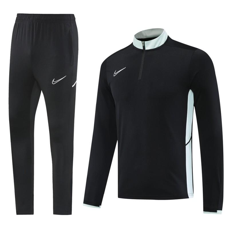 2025 Nike Black Full Hoodie Zipper Jacket +Long Pants