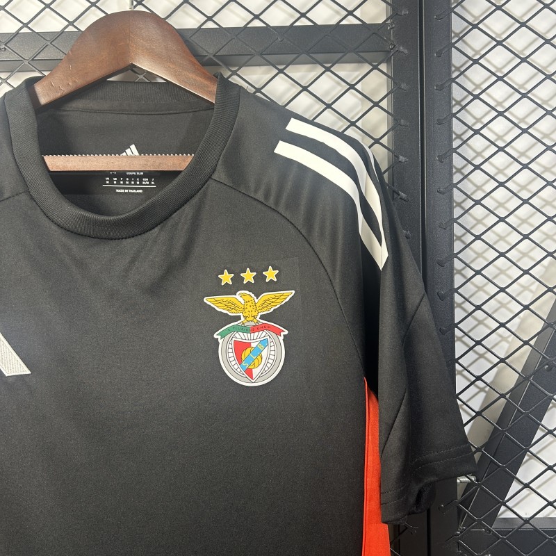 2025/26 Benfica Black Pre-match Training Jersey