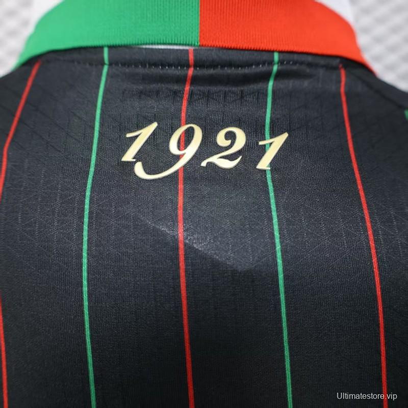 Player Version 25/26 CD Palestina Black Jersey